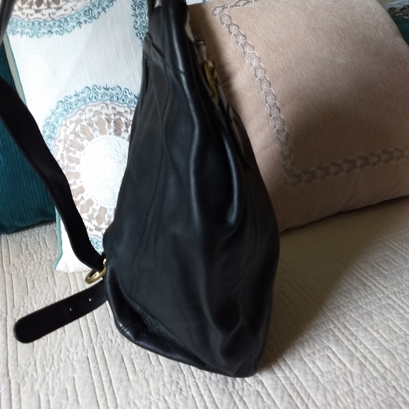 Vintage Legacy Black Coach Leather One Shoulder Backpack Made in USA D7C-4150 - Picture 2 of 9